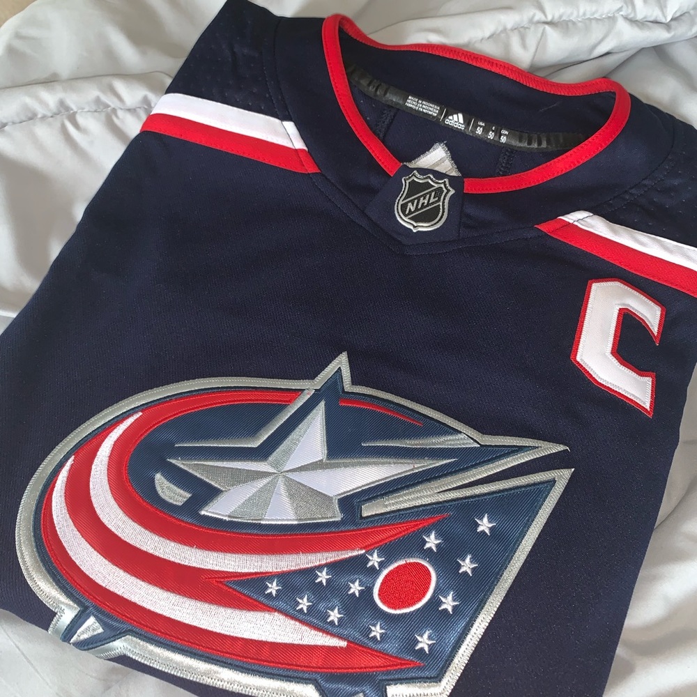 Foligno CBJ Captains Hockey Jersey
